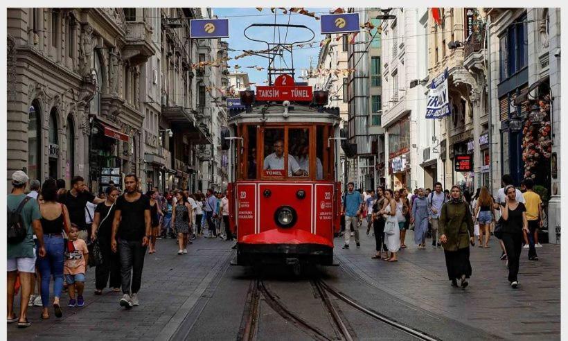 Pera Tunnel Hotel Istanbul Exterior foto